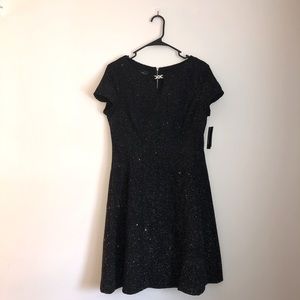 Alyx Black Shimmery Dress, Size 8